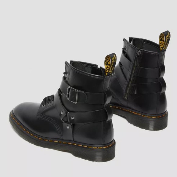 Dr. Martens Cristofor Leather Moto Boot (Women) - Picture 11 of 16